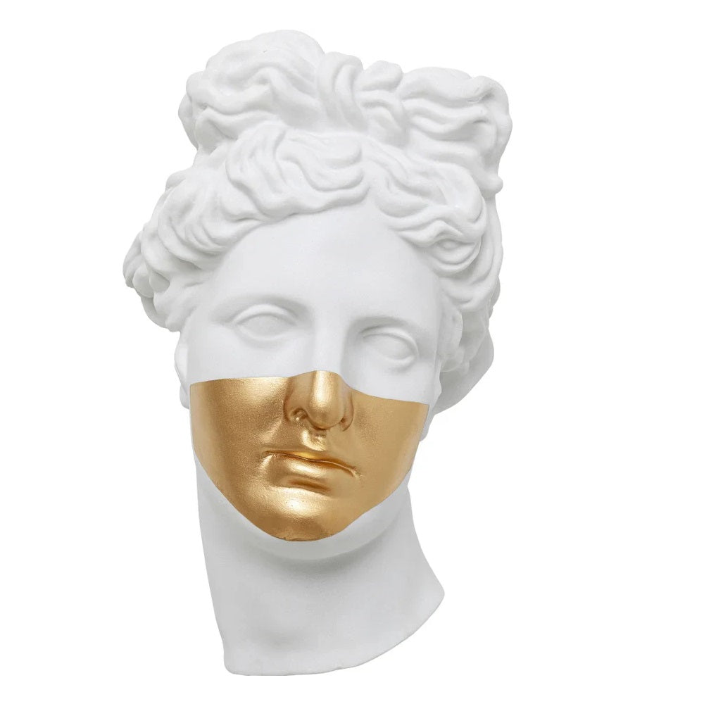 Decorazione da Parete Apollo Scultura Murale 26×42 cm