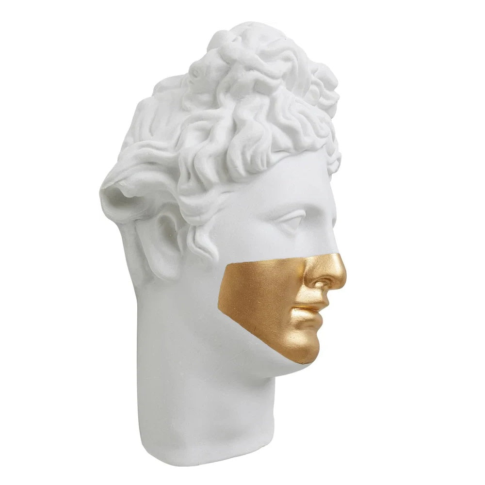 Decorazione da Parete Apollo Scultura Murale 26×42 cm