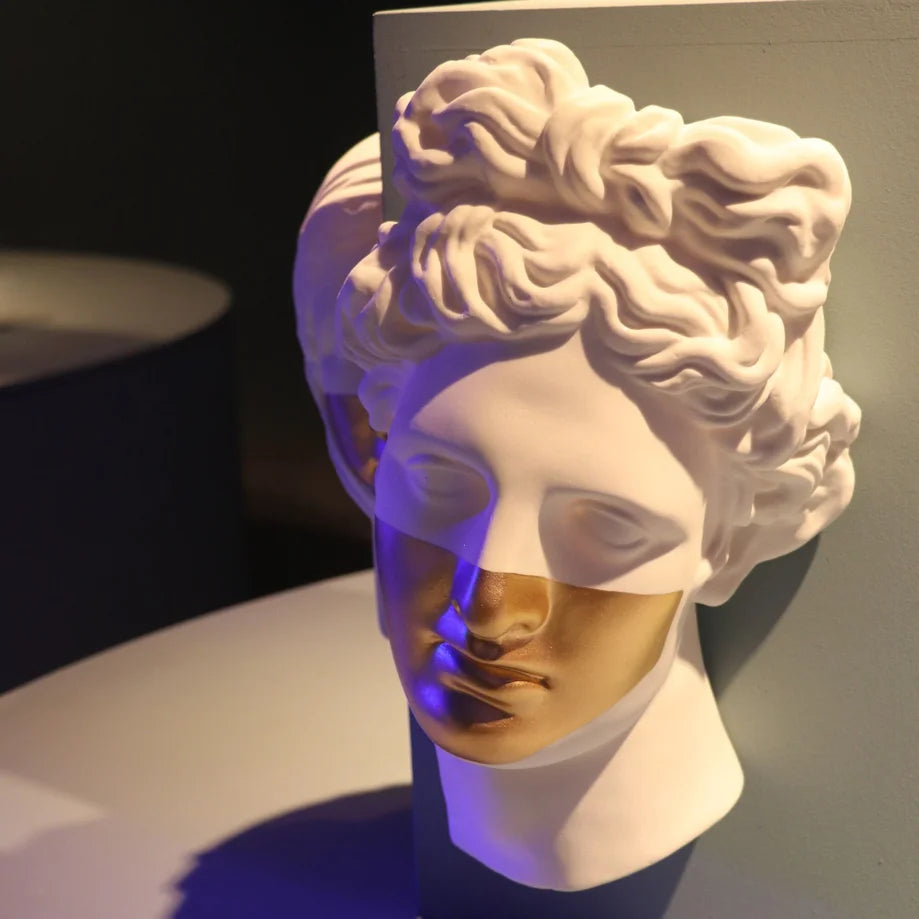 Decorazione da Parete Apollo Scultura Murale 26×42 cm