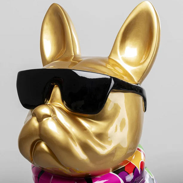 Statua Decorativa Graffiti Dog 152 cm Scultura Urban di Design