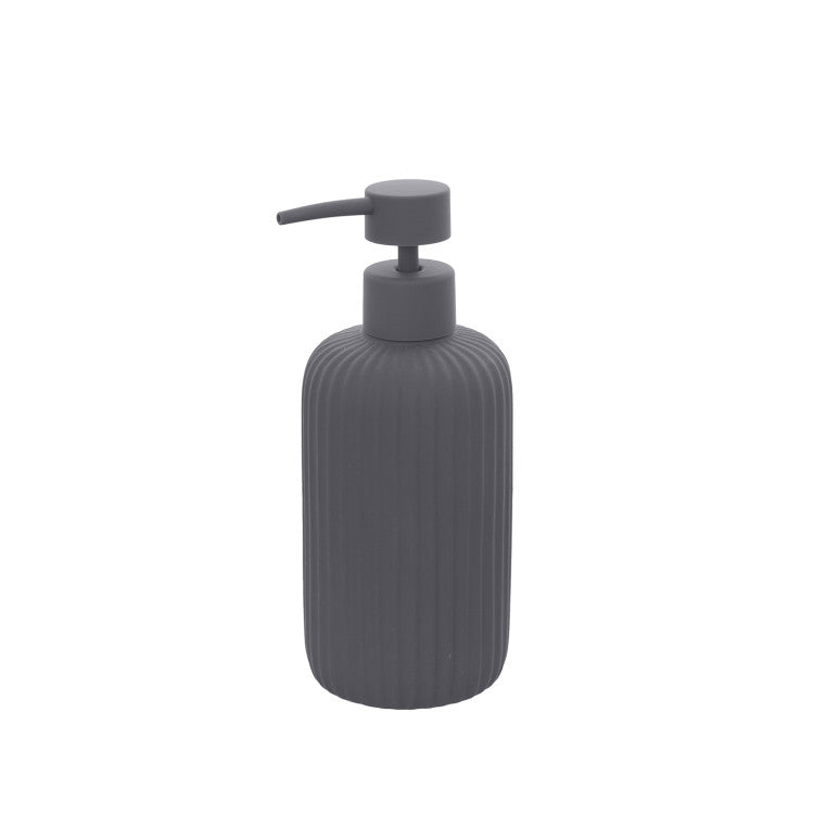 Dispenser Sapone in Ceramica Linea Color Design Cannettato Soft Touch