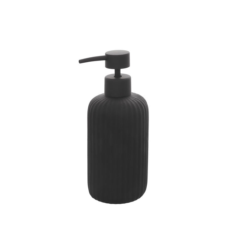 Dispenser Sapone in Ceramica Linea Color Design Cannettato Soft Touch