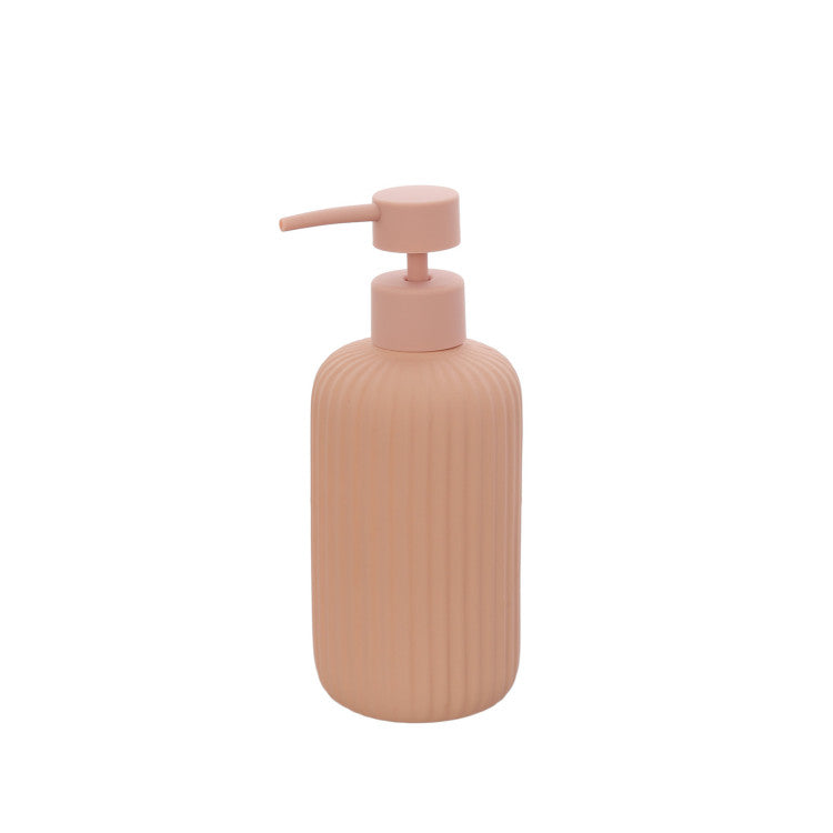 Dispenser Sapone in Ceramica Linea Color Design Cannettato Soft Touch