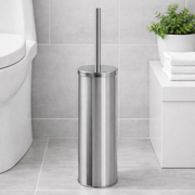 Portascopino WC in Acciaio Cromato Easy Da Appoggio