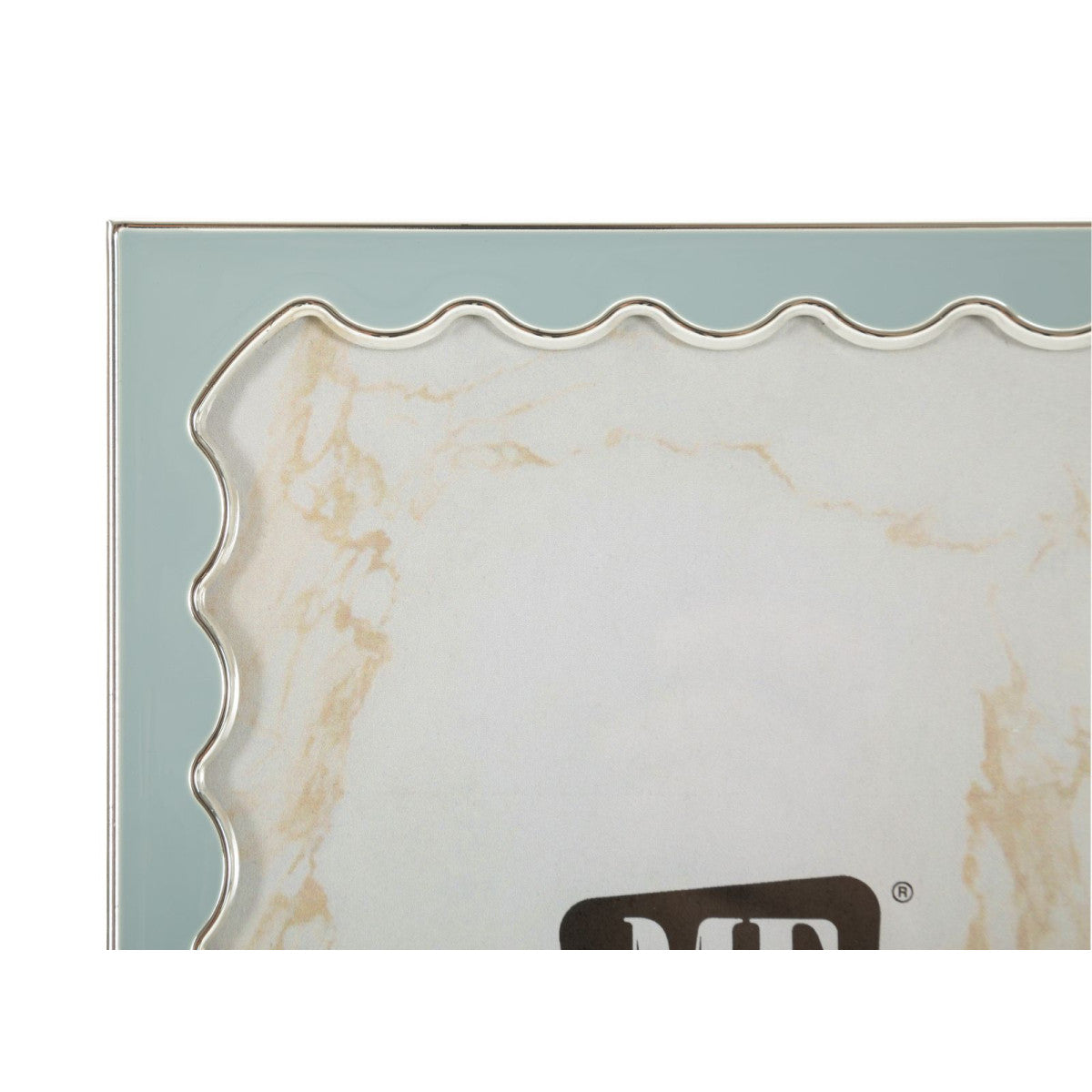 Cornice Portafoto Juliette 14,9x1,3x19 cm in Zinco e Vetro