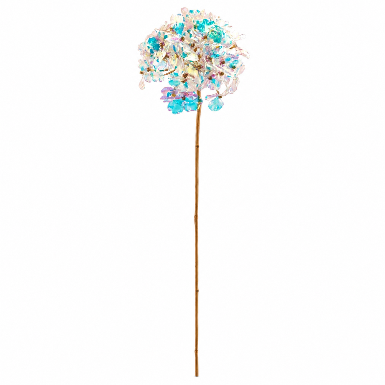 Fiore Ortensia Reflex Oro Artificiale H 58 cm