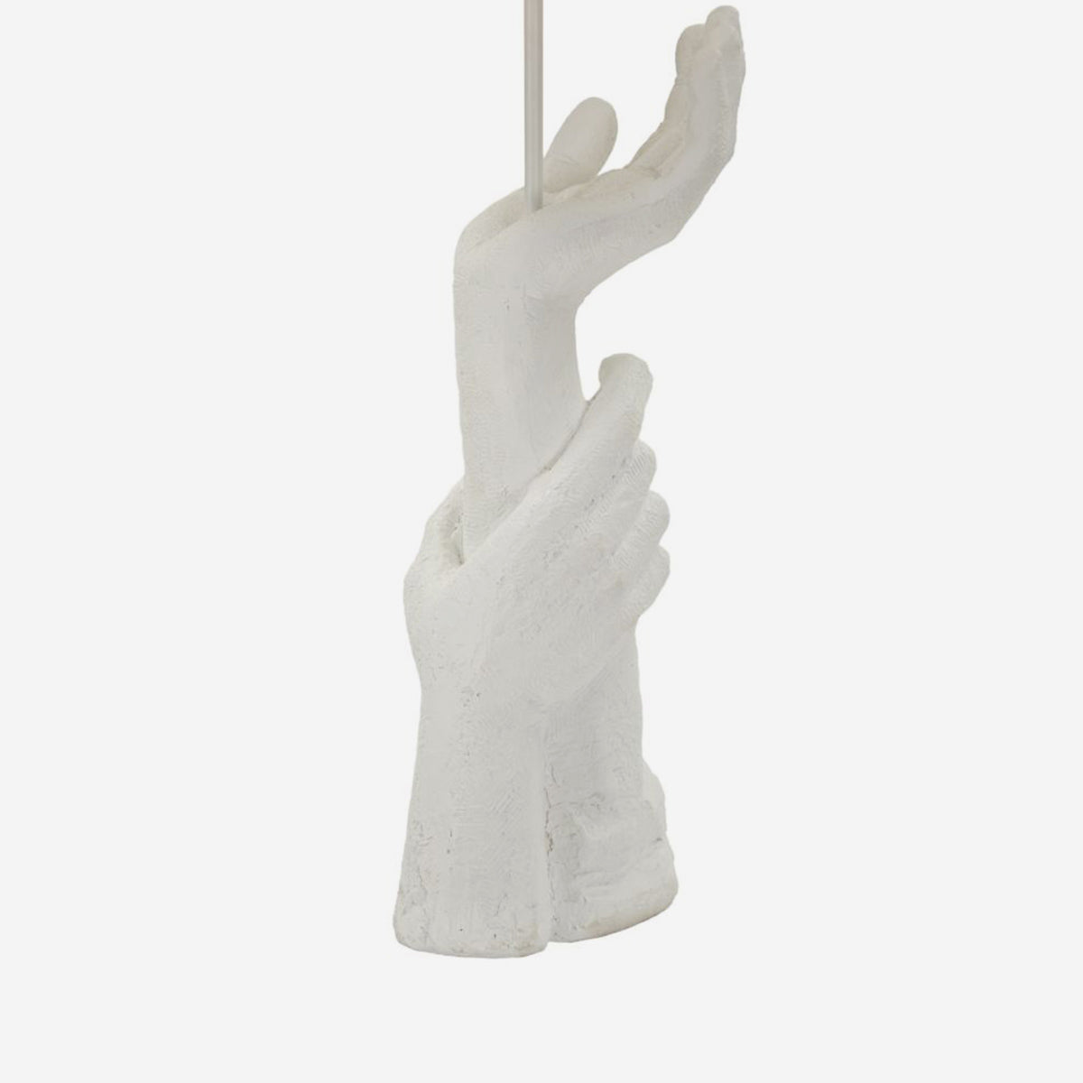 Lampada da Tavolo Life Ø35x93 cm con Base Scultorea a Mano