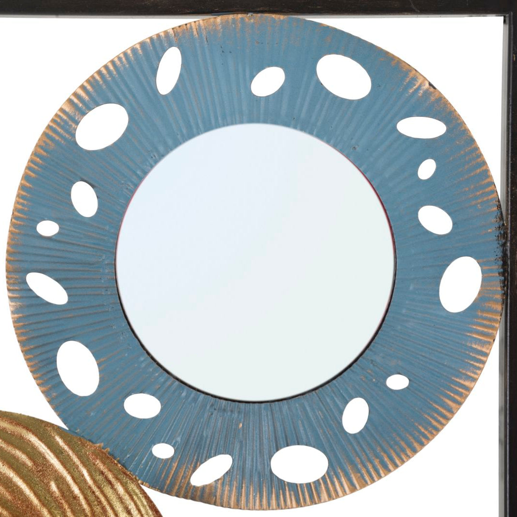 Pannello Decorativo Gloty Rettangolare 31x3x90 cm in Ferro