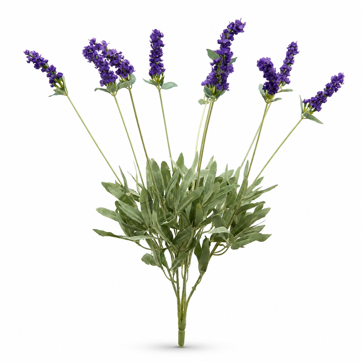 Lavanda Artificiale con 10 Fiori Viola H 52 cm