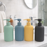 Dispenser Sapone in Ceramica Linea Color Design Cannettato Soft Touch