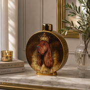Barattolo Decorativo Cocker in Ceramica 28 x 8 x 33 cm