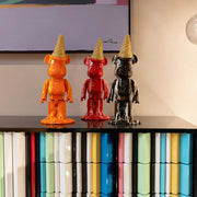 Statuetta Decorativa Orso Con Gelato Bear 40 cm Pop in Poliresina