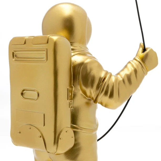Statuetta Figura decorativa Balloon Astronaut Astronauta con Palloncino 41cm