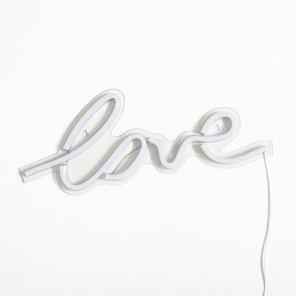 Insegna Lampada Luminosa Luce “Love” Decorativa Neon Led Rosa