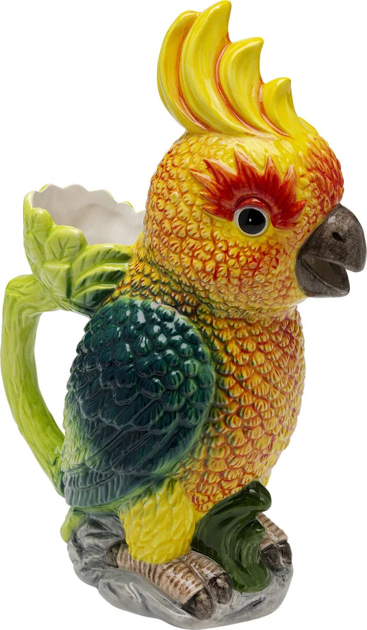 Caraffa Brocca Decorativa Exotic Bird Funny Pet 32 cm