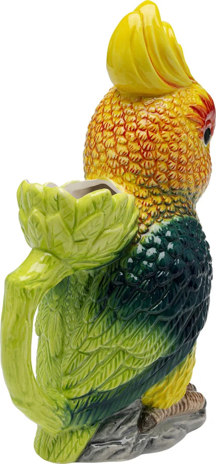 Caraffa Brocca Decorativa Exotic Bird Funny Pet 32 cm