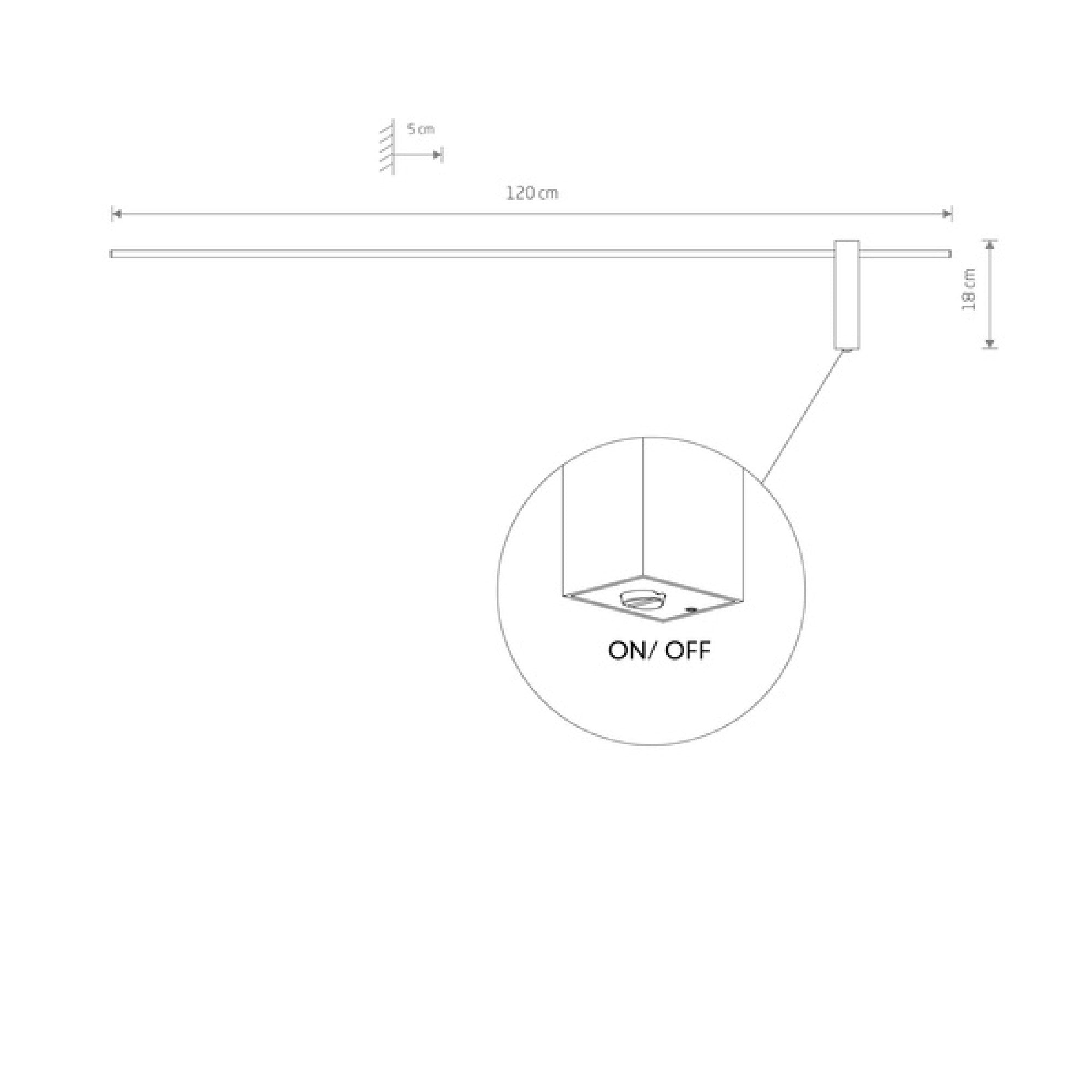 LAMPADA DA PARETE MOTIVE LED L 10313