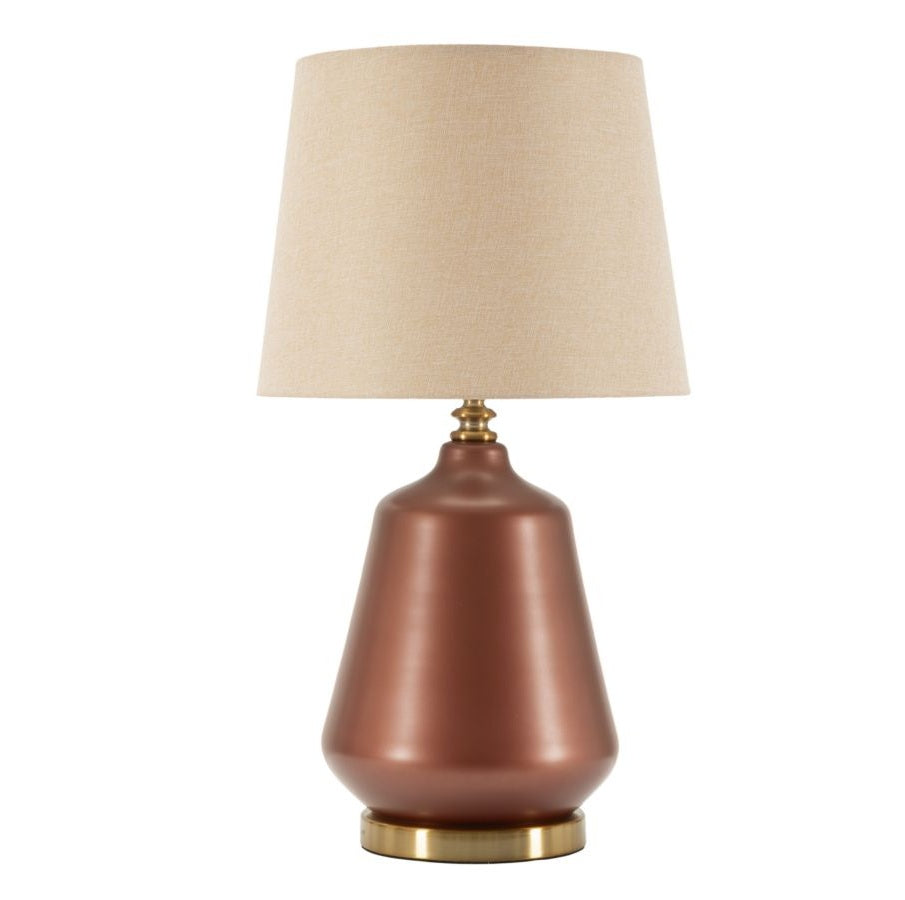 Lampada da Tavolo Rosenthal in Vetro con Paralume in Tessuto – 3 Modelli