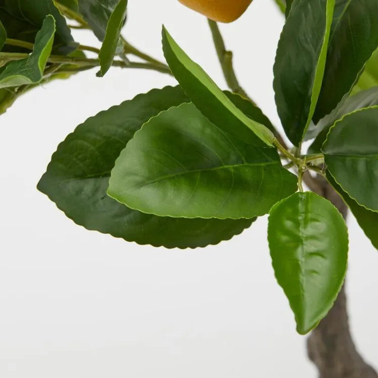 Pianta Artificiale di Limoni Duke con Vaso H 70 cm