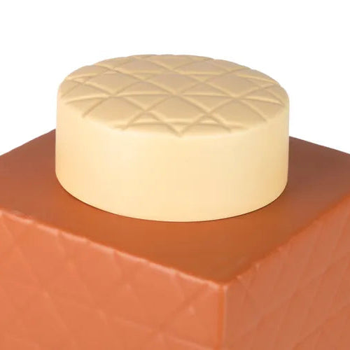 Barattolo in Ceramica Arancione Mate 16x16x26 cm