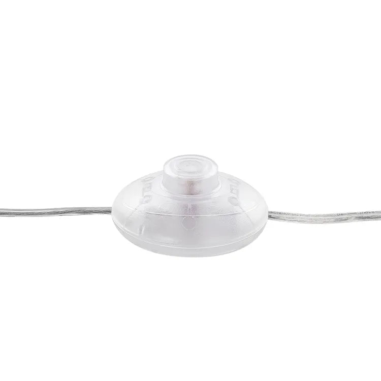 Lampada da Terra Cara A4001-GLD Bianco e Oro H159 cm con Struttura a Treppiede