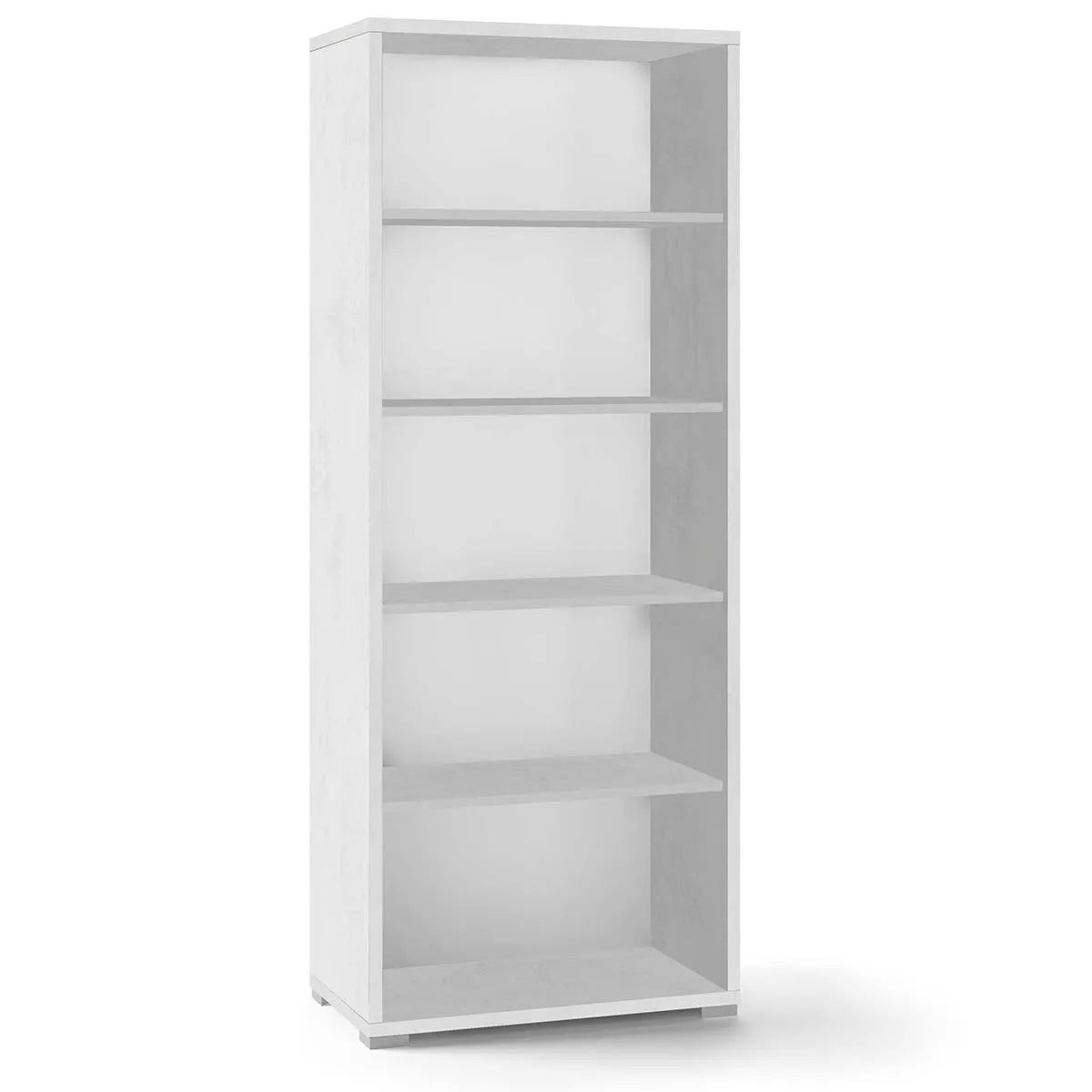 Libreria Ufficio Double 182x71 cm Ossido Bianco