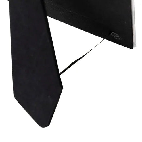 Cornice Portafoto Geometrica Stampa Foil In Vetro Bianco e Nero 10x15 CM