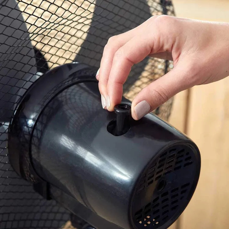 Ventilatore a Piantana 45 cm 60W 3 Velocità con Oscillazione e Regolabile