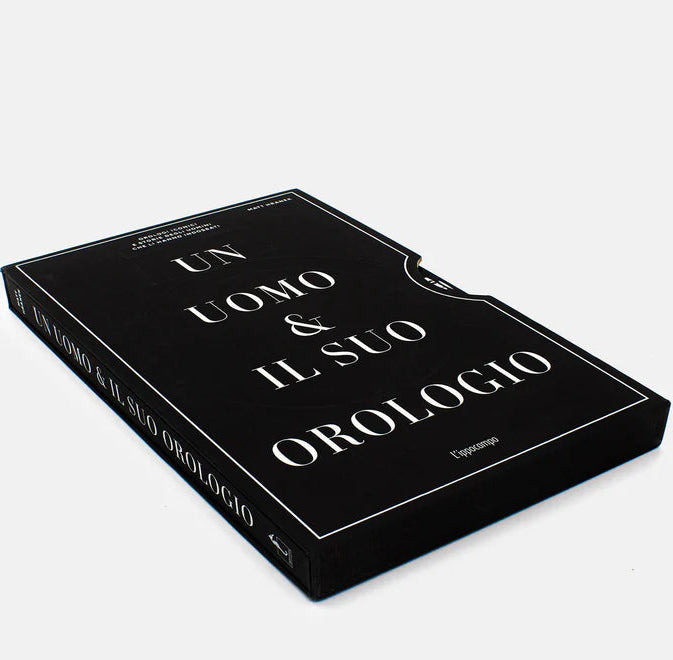 Libro Decorativo Design Un Uomo & Il Suo Orologio