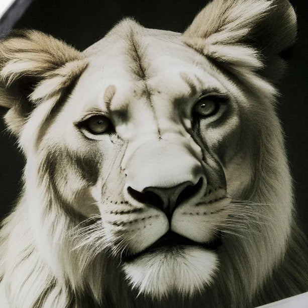 Quadro Decorativo Leone Bath Tiger Ironico “Gossip” 60×80 cm