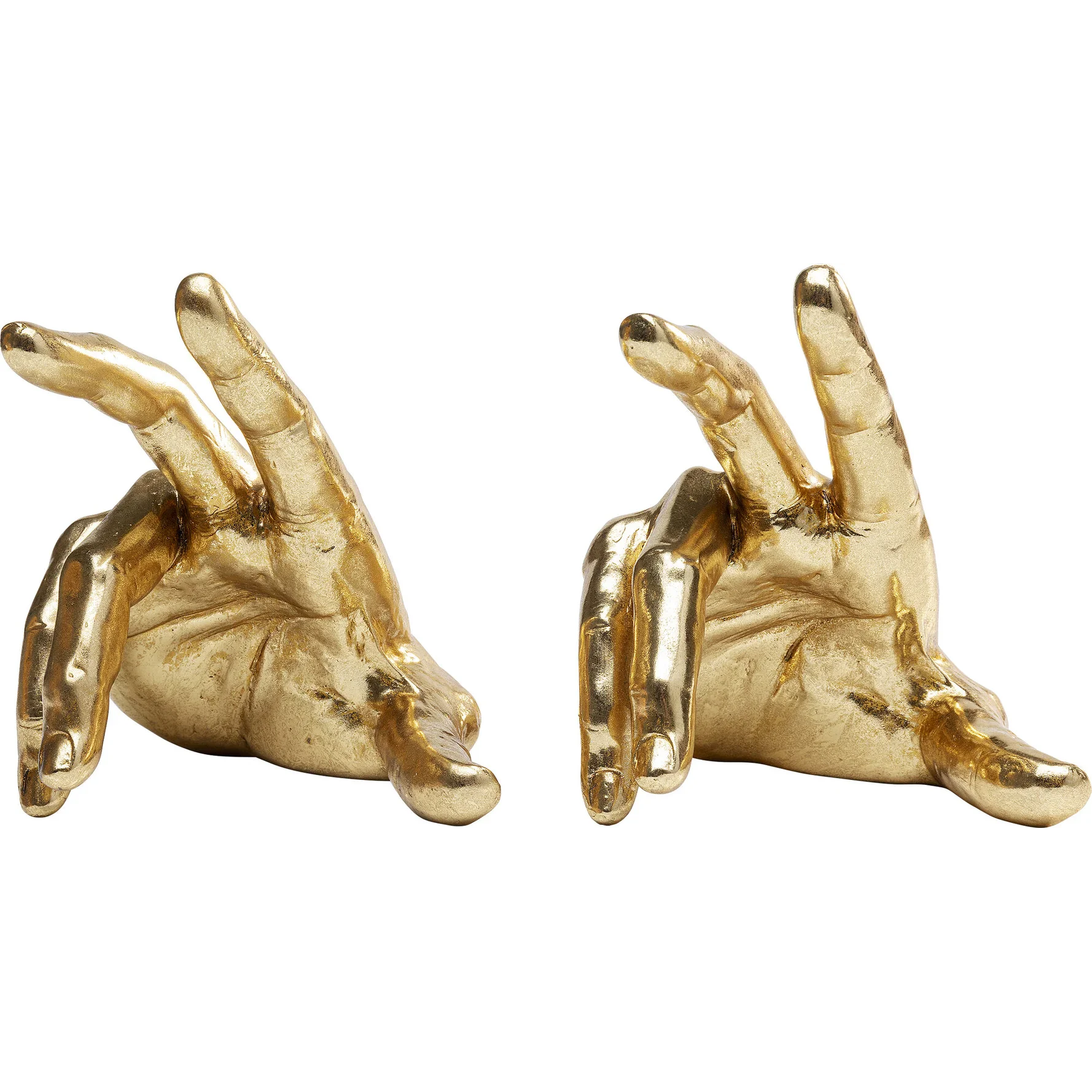 Fermalibri Holding Fingers Mani Set da 2 pezzi Decorazione Oro