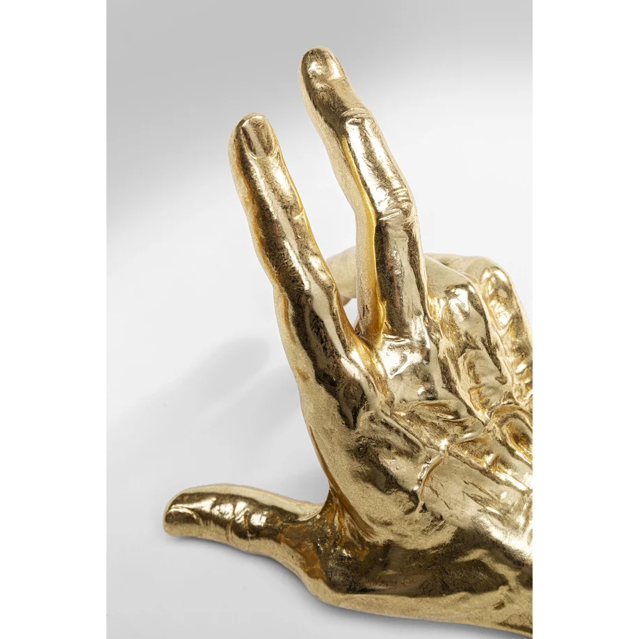 Fermalibri Holding Fingers Mani Set da 2 pezzi Decorazione Oro