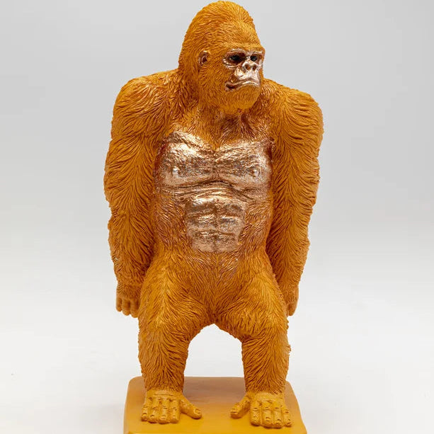 Fermalibri Gorilla Arancione Set da 2 pezzi Design Decorativo di Carattere