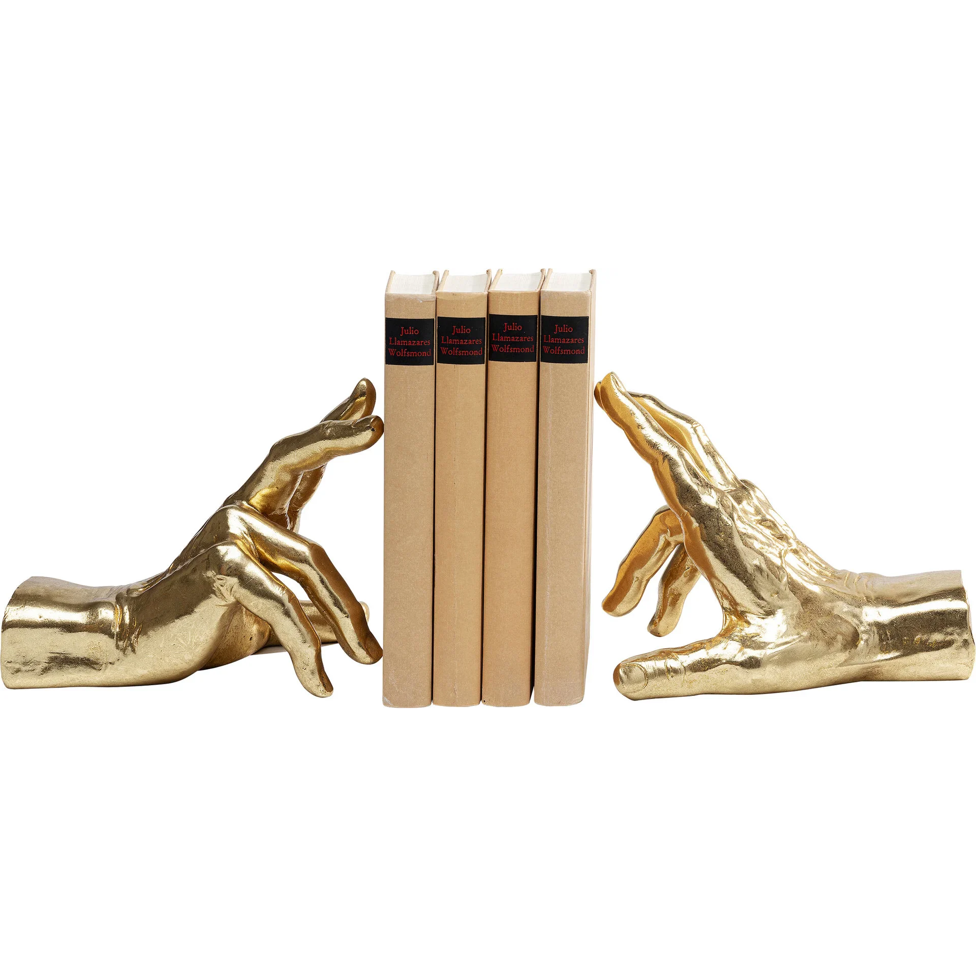 Fermalibri Holding Fingers Mani Set da 2 pezzi Decorazione Oro