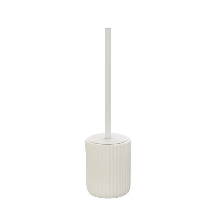 Porta Scopino in Ceramica Linea Color Design Cannettato Soft Touch