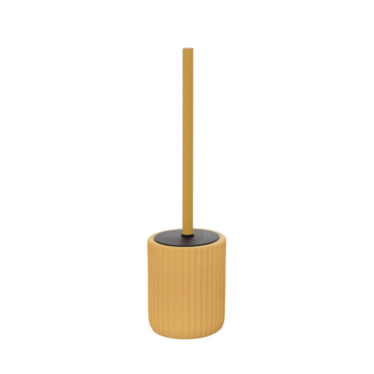 Porta Scopino in Ceramica Linea Color Design Cannettato Soft Touch