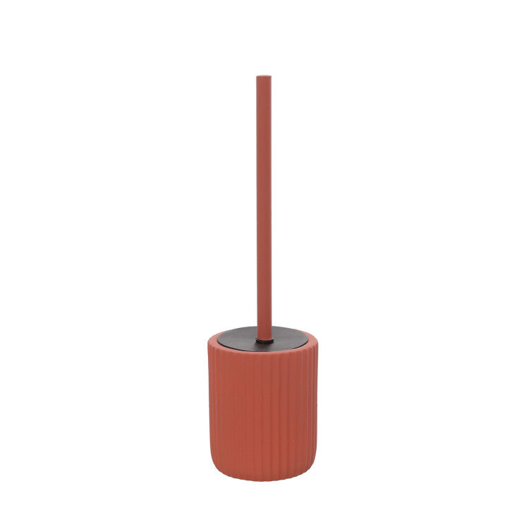 Porta Scopino in Ceramica Linea Color Design Cannettato Soft Touch