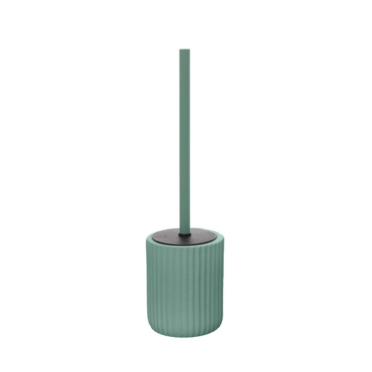 Porta Scopino in Ceramica Linea Color Design Cannettato Soft Touch