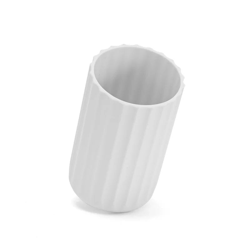 Porta Spazzolini in Gomma TPR Linea Crush Flessibile e Resistente