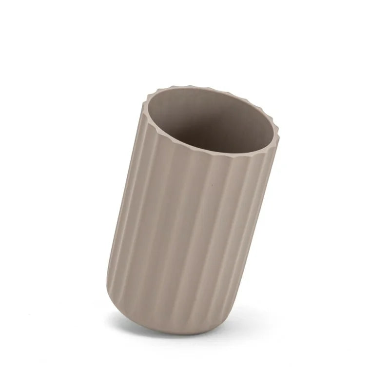 Porta Spazzolini in Gomma TPR Linea Crush Flessibile e Resistente
