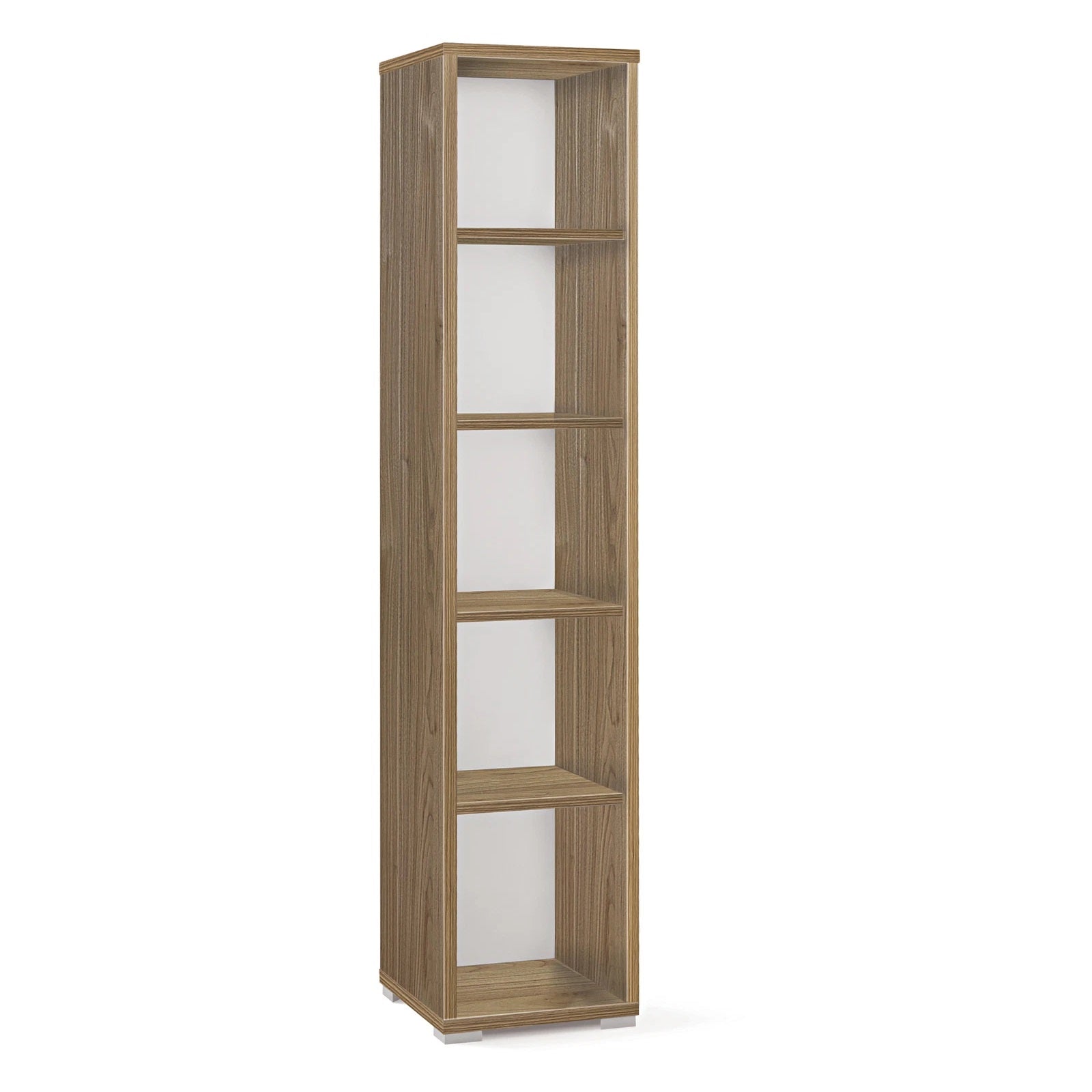 Libreria Ufficio Double Colonna Giorno 182x39 cm Noce Stelvio