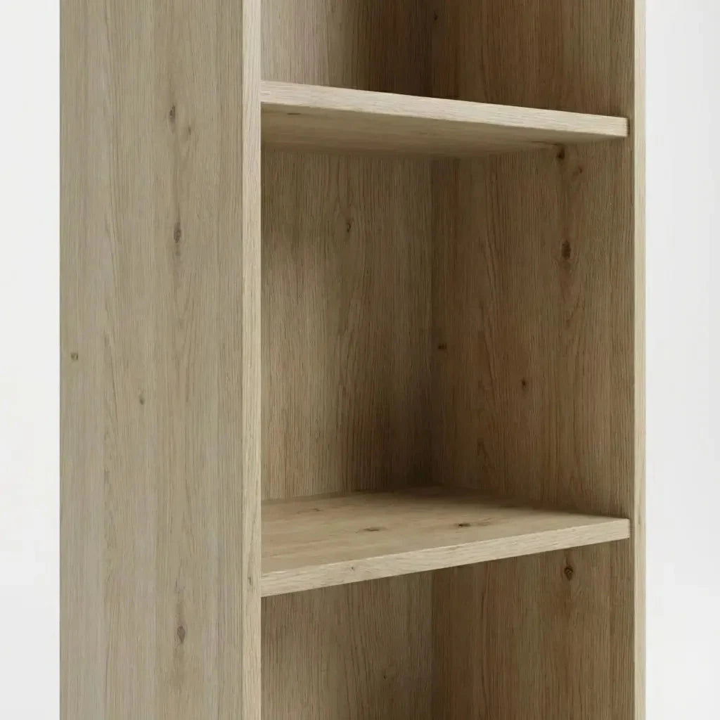 Libreria Slim Ready 4 Ripiani 40x29xH172 cm Rovere Nordik
