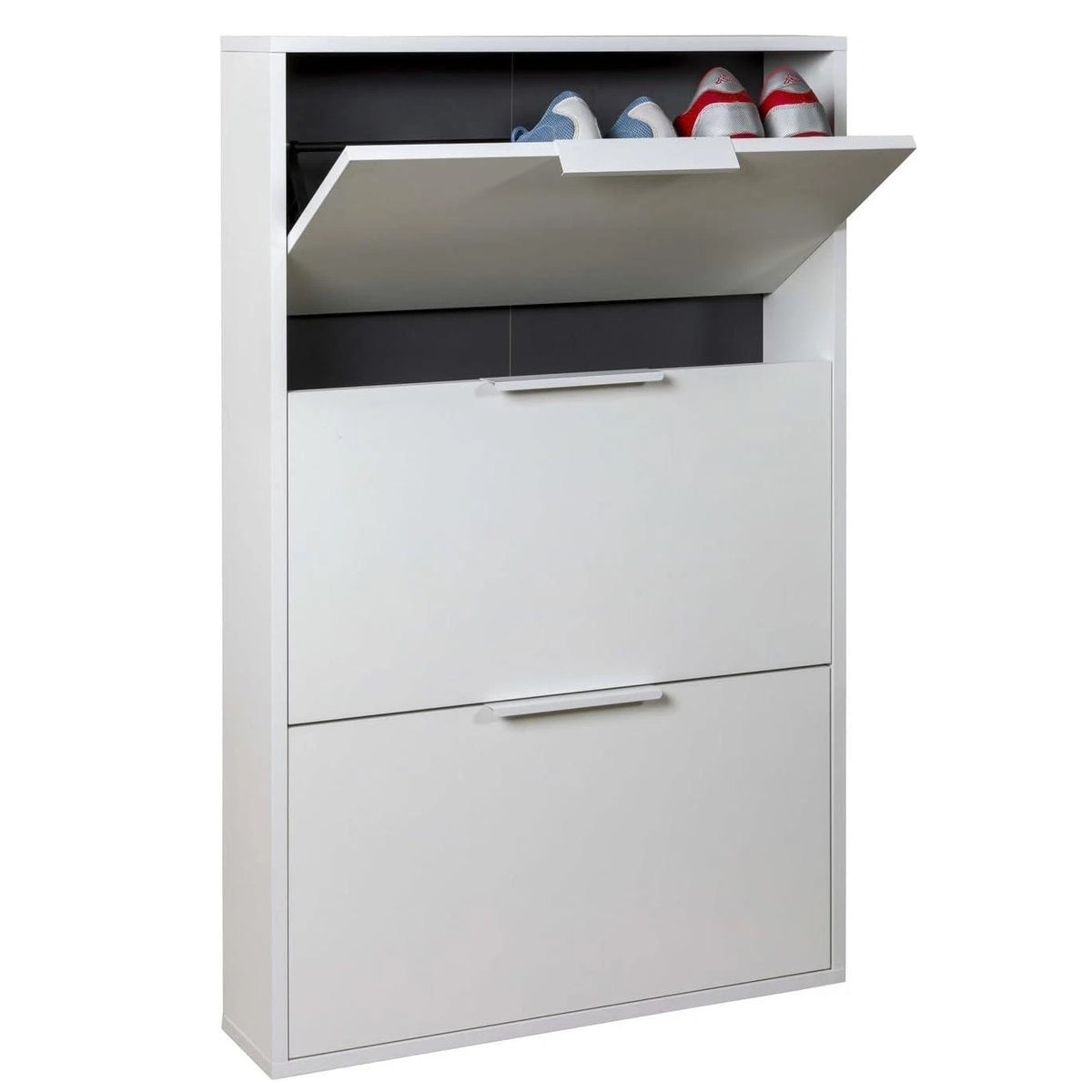Scarpiera Slim 3 Ribalte 65x15x105,5 cm Salvaspazio