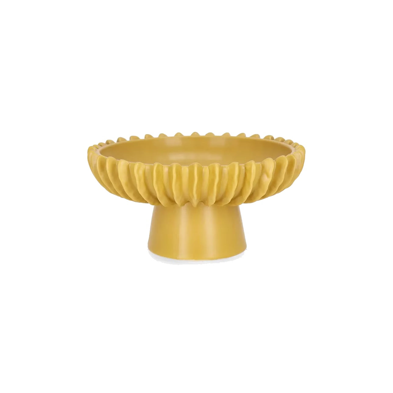 Alzata Centrotavola Decorativa Eldar 26 x 13,5 cm In Ceramica