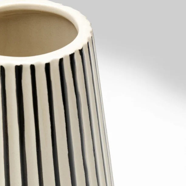 Vaso Calabria Verde in Porcellana H 26 cm