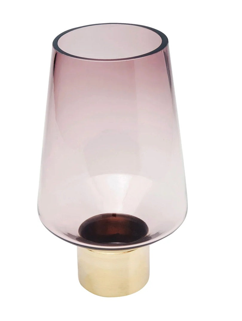 Vaso Decorativo Noble Ring Porpora 26 cm