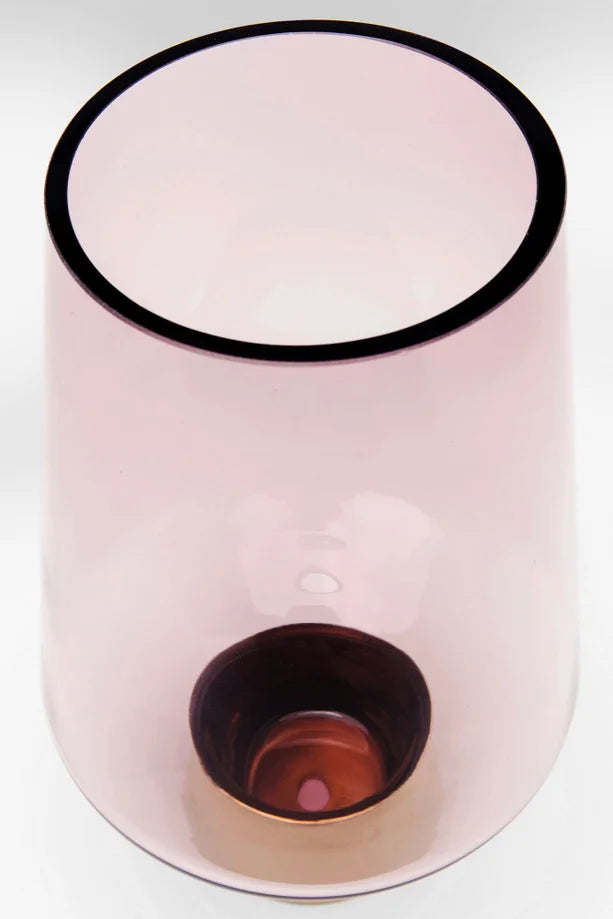 Vaso Decorativo Noble Ring Porpora 26 cm